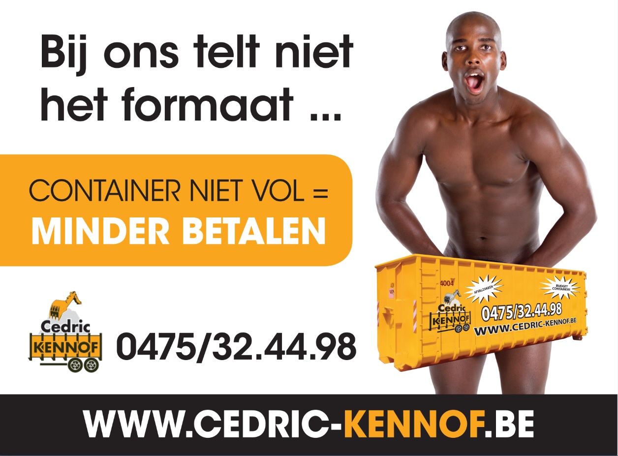 Recyclagepark van Cedric Kennof in Wetteren